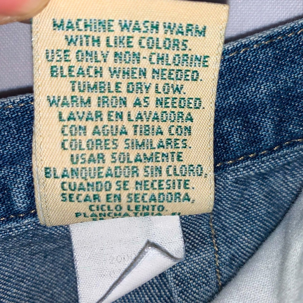 -SOLD-Vintage Y2K “Mom” Jean Shorts High Waisted Size 6 - Picture 6 of 8